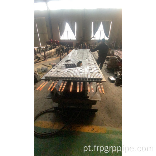 Máquina de fabricação de grade de grade FRP/FRP